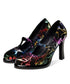 Colorful Pattern Mary Jane Heels